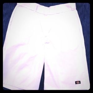 White Dickies Shorts